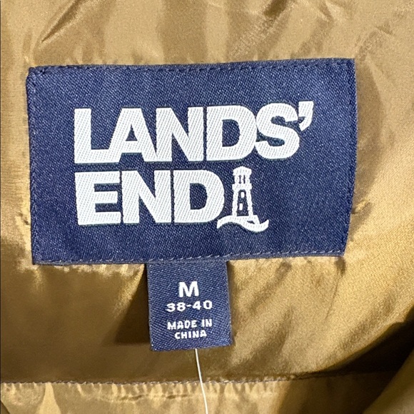 NWT Men’s Lands End 600 Down Puffer Vest - Picture 3 of 10